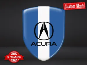 Honda Acura Pegatina Silicona Pro Profesional Personalizable